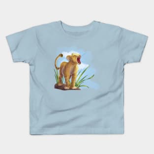 Lion Cub ROAR Kids T-Shirt